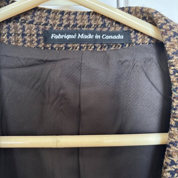 Guy Laroche Wool Men's Blazer with Shoulder Padding - Picture 5 of 10